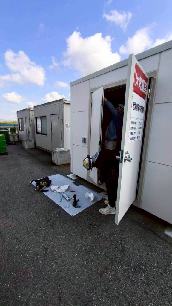 防災扉の交換　大阪府高石市